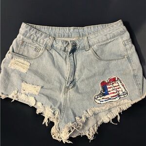 Size Large Patriotic Shorts